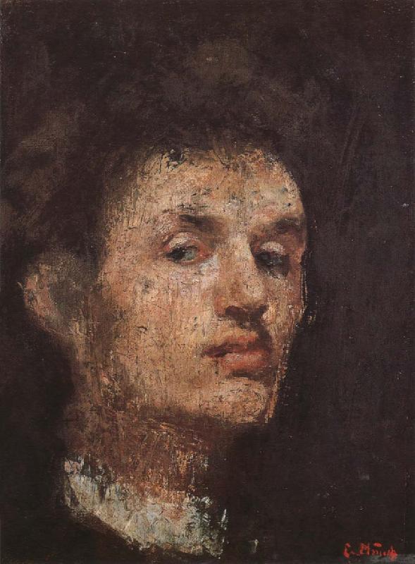 Edvard Munch Self-Portrait oil painting image